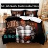 Lucki Bettwäsche-Set Einzelbett Twin Full Queen King Size Bettwäsche-Set Schlafzimmer für Erwachsene Jungen Bettbezug-Sets 3D-Druck Bettlaken-Set Lucki Cxg
