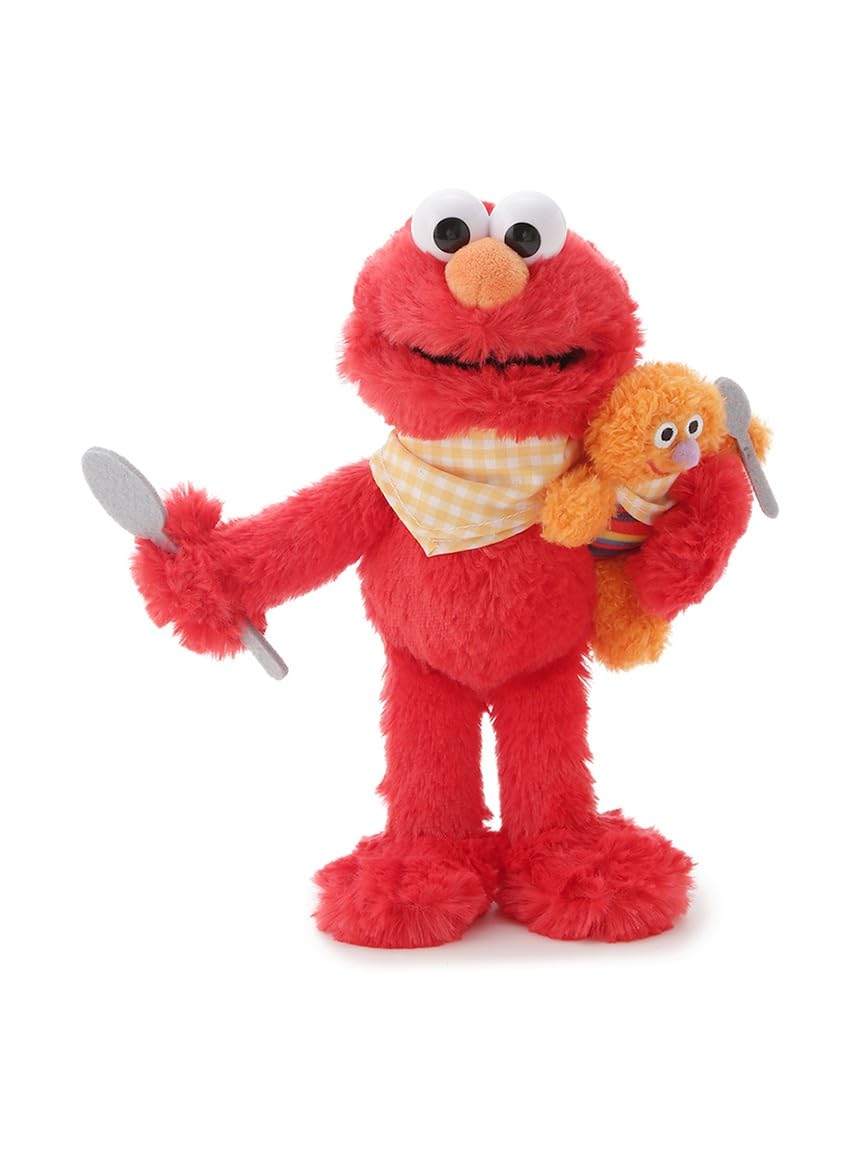 

Street Elmo Baby David Pair Plush Toys SSMULG253011 RED F [Sesame Market] & Women s