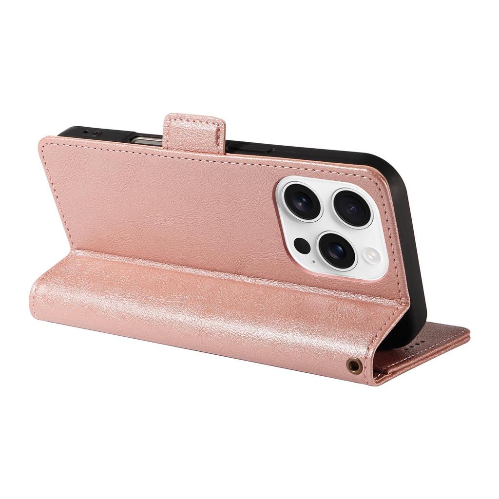 Google Pixel 11 Pro XL Leather Flip Case with Buckle, Cowhide Texture, 10A Compatible