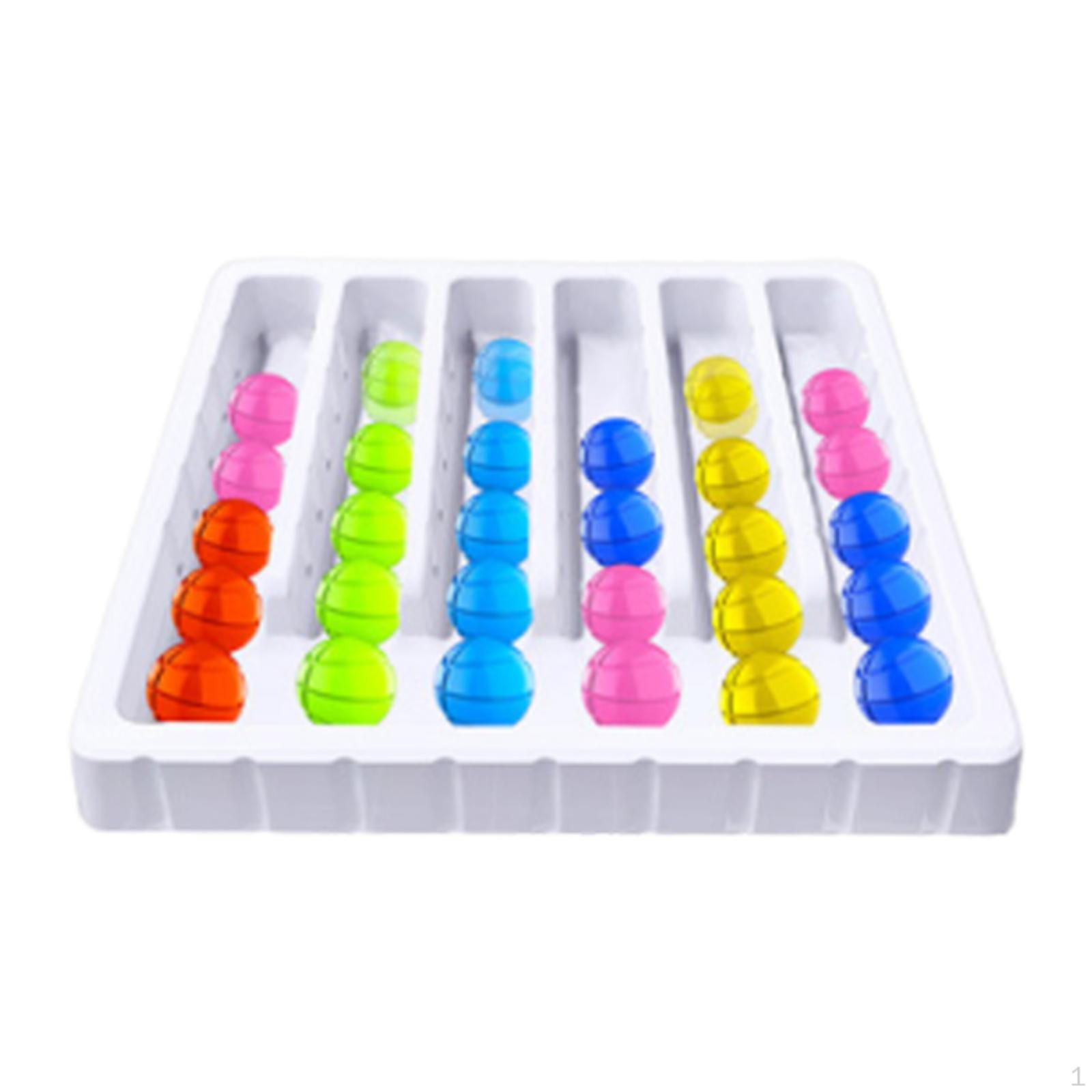 

Игрушки для сортировки по цветам Игра с возвратом мяча Обучающая игрушка Подбор Образовательные Навыки мелкой моторики