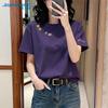 Jeanswest Women's Loose Fit Cotton Graphic T-Shirt
