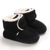 Autumn and Winter Men's and Women's Baby Warm Plus Velvet Soft-soled Snow Boots