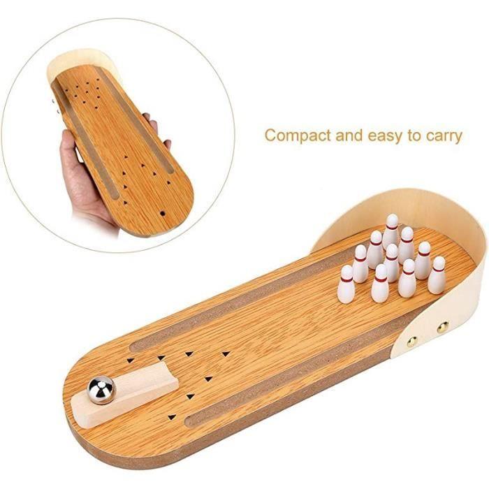 Jeu de quilles - ZGEER - Ensemble de Jouets de Bowling - Intérieur - Multicolore - Plastique