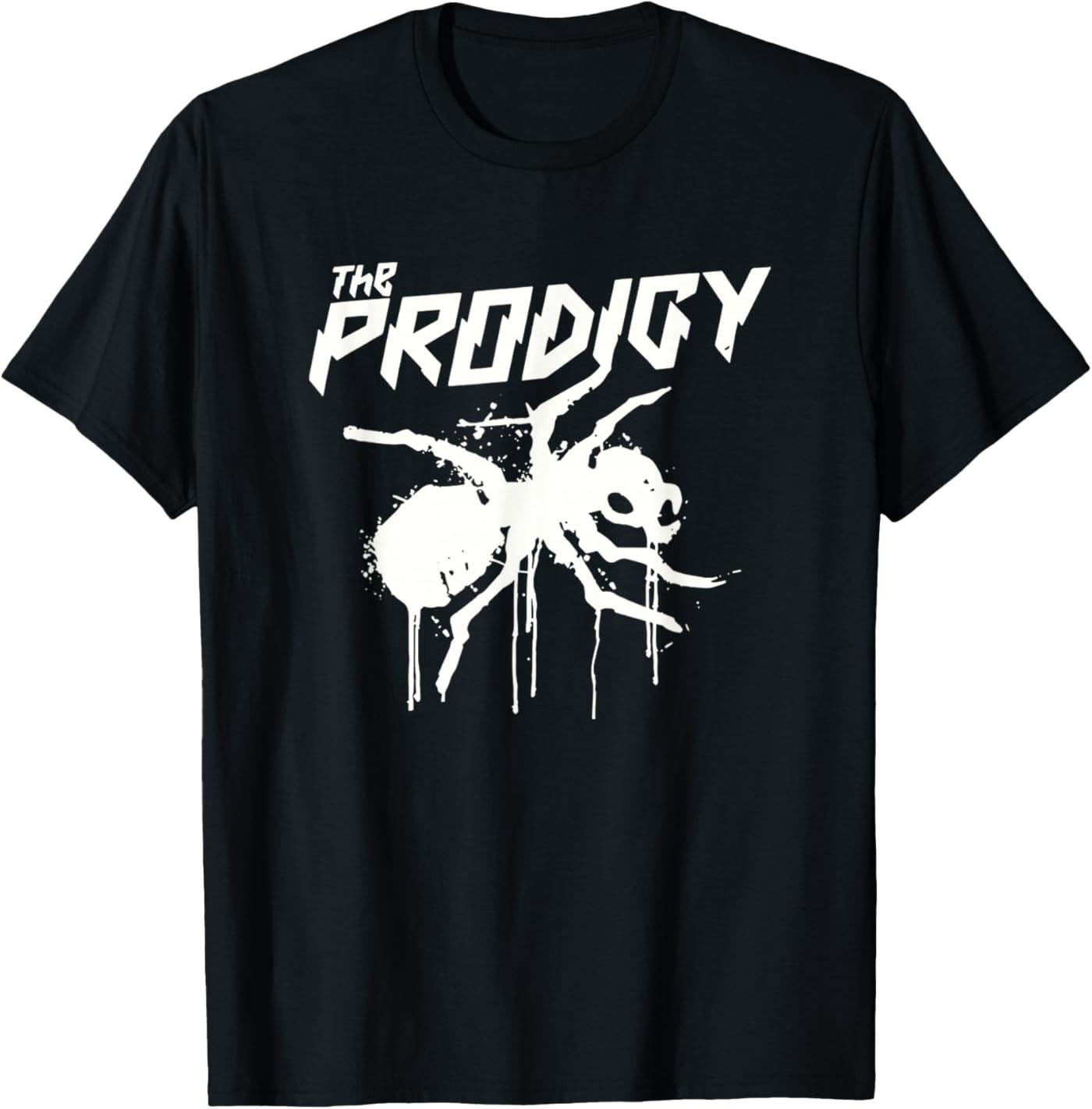 Винтажная футболка The Prodigy Experience, смешная, музыкальная группа, рок S разноцветный