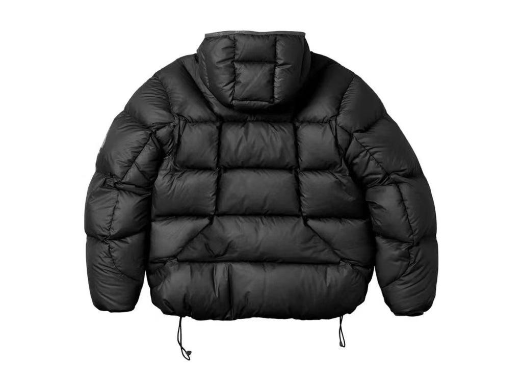 PALACE Wasserdichte Baumwolljacke mit Kapuze für Herren - Winddicht, Warm, Herbst/Winter Freizeit-Sportbekleidung, Trendige Marke