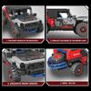 Non-Toxic 438Pcs Off Road Rally Car Building Blocks City Suv Racing Vehicle Model Moc Bricks Educational Diy Toys For Kids Holiday Gifts