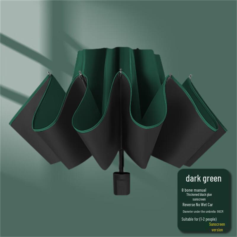 Xi Meng Yuan Three-Fold Manual Business Gift Umbrella