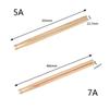 1 Pairs 7A Drum Mallets Sturdy Drum Sticks Percussion Accessories Maple Drumsticks  Jazz