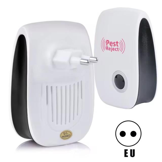 Insect repellent; electronic ultrasonic insect repellent; cockroach killer; insect control device; household mosquito repellent