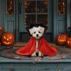 Flowing Pet Costume Cape Adjustable Hooded Funny for Seasonal Photos