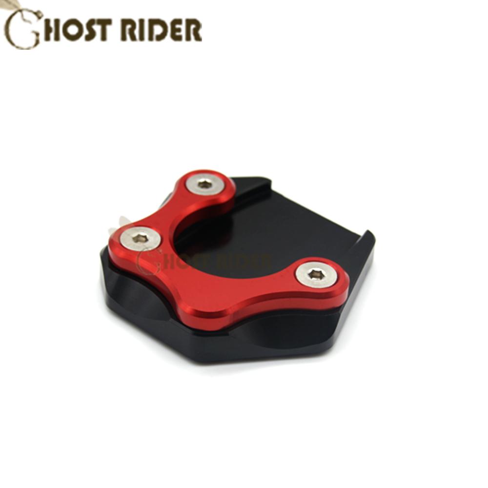 Motorcycle Kickstand Foot Side Stand Extension Pad Support Plate for SUZUKI GSR750 GSR 750