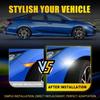 Clear Switchback Sequential Signal LED Side Marker Lights For 16-21 Honda Civic