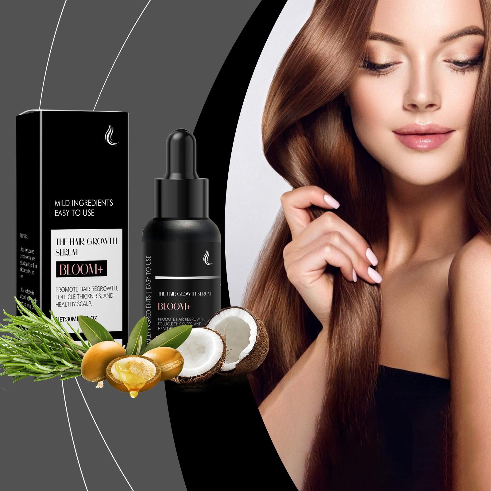 

Сыворотка для роста волос Hair Growth Serum для мужчин и женщин - Предотвращение выпадения волос 30 мл One Size