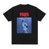 I Eat Cement Cursed Cat Funny Meme T Shirt for Women Fashion Casual Short Sleeve T Shirts Women T-shirt Tops