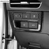 Head Lights Lamp Switch Button Panel Decoration Cover Trim For Hyundai Sonata 11th 2024 2025 Carbon Fiber Accessories Interior