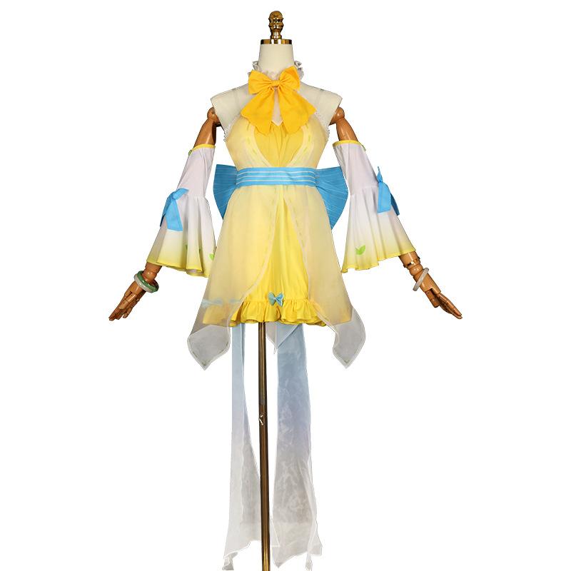 Virtual singer Luo Tianyi lemon cosplay costume, two-dimensional animation cosplay Luo Tianyi cos costume