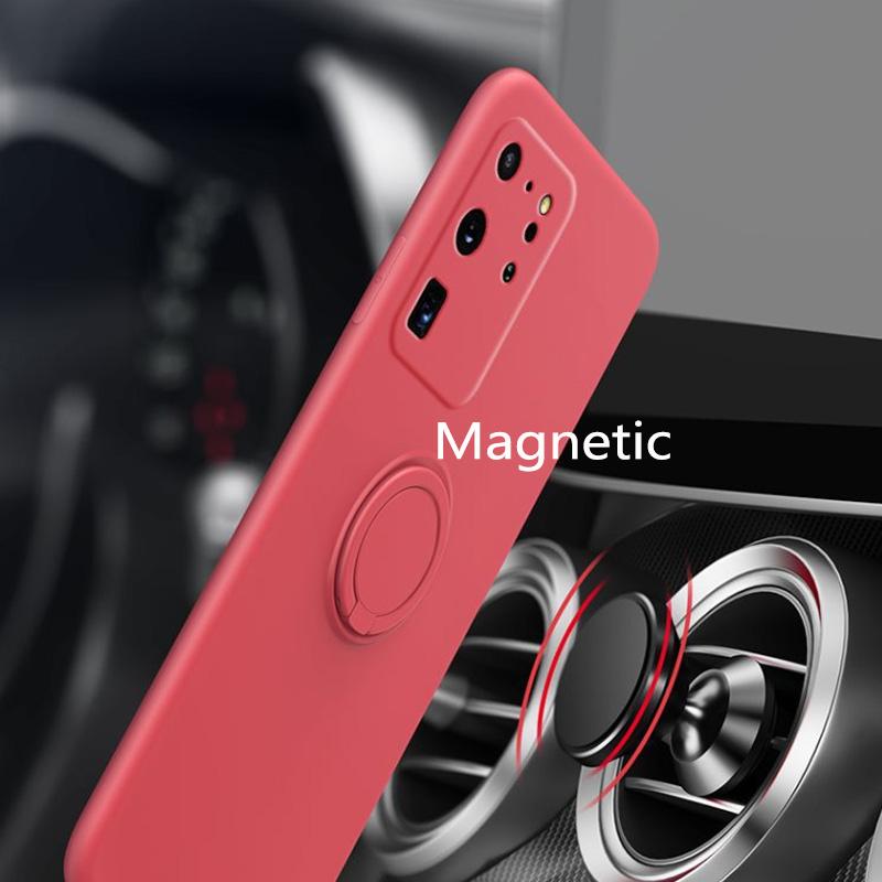 Silikonové pouzdro pro Samsung Galaxy A55 A56 5G A54 A53 A52 A24 A33 A14 A34 A35 A25 A36 A26 A16 A15 Magnetický kryt se stojánkem Nárazník