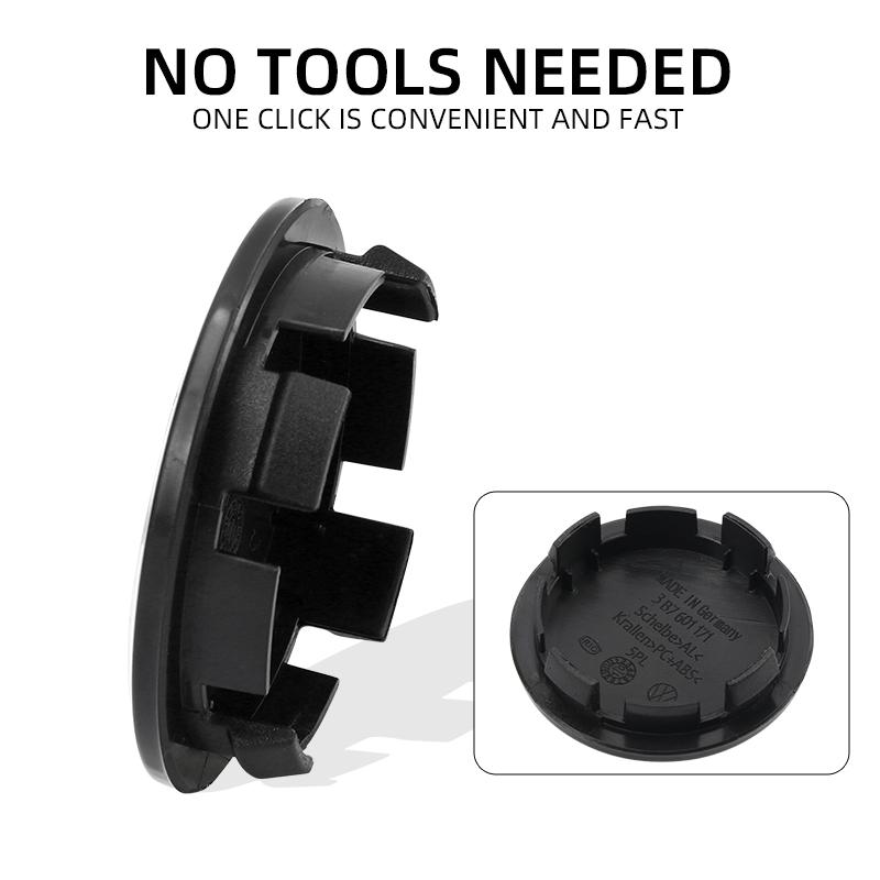 2026 Hot For VW VOLKSWAGEN 56mm 65mm For VW Volkswagen POLO Passat Tiguan Golf Jetta Car replace COVER Car Wheel Center Cap Hub 