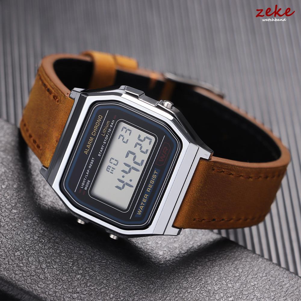 18mm 19mm 20mm 21mm 22mm 24mm Vintage Rundleer Horlogeband Universele Leren Horlogeband Retro Armband Snelwissel Veerstaaf Polsband