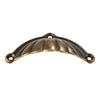 10PCS Antique Shell Handles, Drawer Handles  Semi-Circular Dumplings Pulls Alloy Cabinet Pattern Medicine Cabinet Pulls