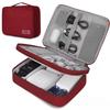 Travel Cable Accessories Bag Waterproof Double Layer Electronics Organizer Portable Storage Case for Cable, Cord, Charger, Phone, Adapter, Power Bank