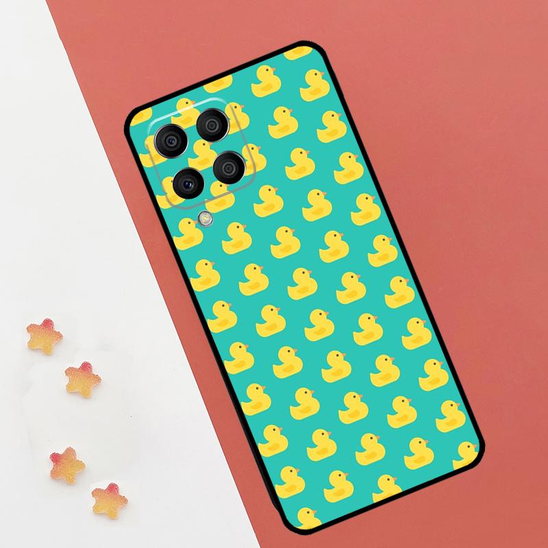 Yellow Duck For Samsung Galaxy M31 M55 M15 M11 M21 M13 M33 M35 M53 M14 M34 M54 M12 M32 M52 M06 M16 Case