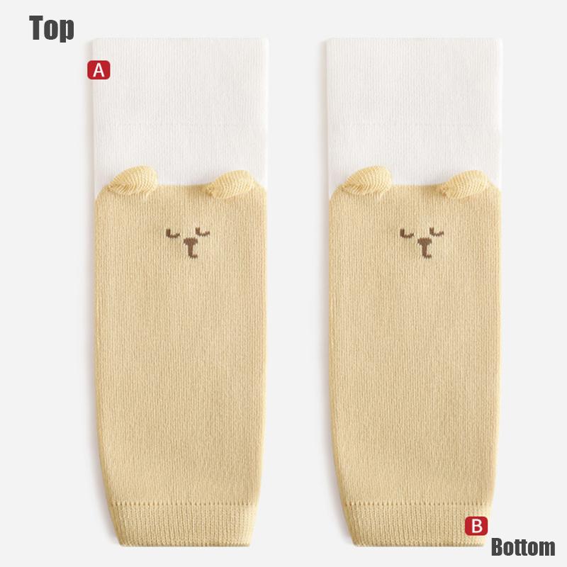 3 Pairs Long Baby Knee Pad Warm Leg Warmer Toddler Knee Pads Sports Crawling Kids Knee Pad Cartoon Leg Warmers For Baby