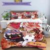 3pcs Duvet Cover Set (1*Duvet Cover + 2*Pillowcase, Without Core), How to Train Your Dragon Print Bedding Set, Bedroom Decor, All‑Season, Birthday Gif