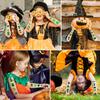 Childrens Halloween Glowinthedark Pumpkin Tattoo Stickers For Party Decorations
