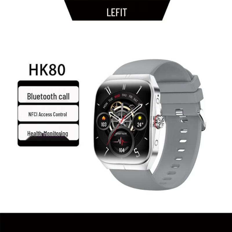 Lefit HK80 Multifunction Bluetooth Call Smart Watch (CN version)