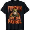 Creepy Pumpkin Patrol Halloween, Scary Halloween Costume T-Shirt(1)