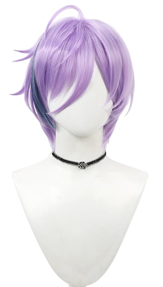 

Парик для косплея Несс Сакаки, Фиолетовый, Термостойкий, Идеально подходит для Хэллоуина, мероприятий и фотосессий