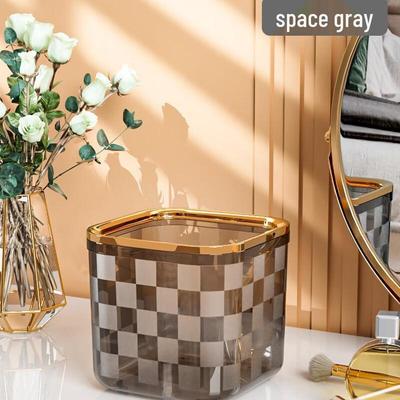 Mini Desktop Trash Can with Open Top