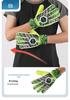 Kids' & Adults' Goalkeeper Gloves with Finger Protection - Anti-collision, Anti-slip, Wear-resistant Latex for Training & Matches.