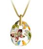 Jewellery Sets for Women Enamel Necklace Pendant Jewellery Set with Earrings For Girls/Women