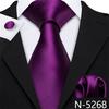 Designer Blue Ties for Men 10 Styles Necktie Pocket Square Cufflinks Set Wedding Dating Party