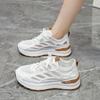 Mesh Breathable Thin Women's Shoes 2025 Summer New Lightweight and Versatile Casual Sports Shoes Thick-soled Non-slip White Shoes