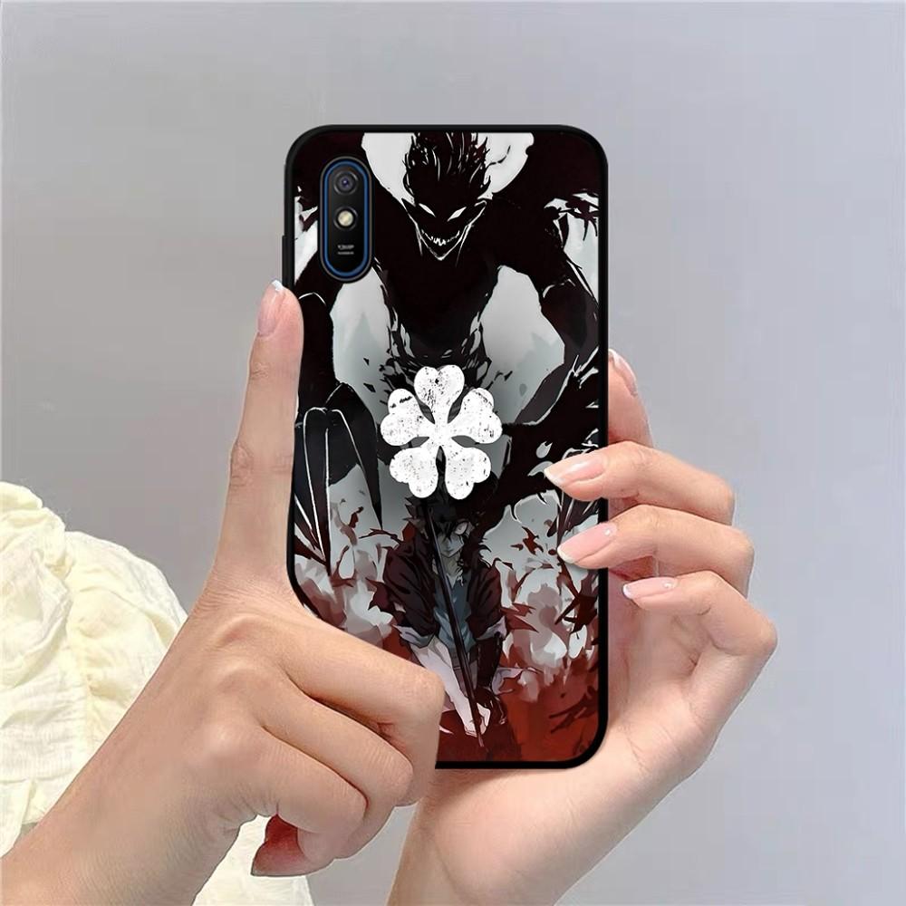 Black Clover Phone Case For Redmi 5 6 7 8 9 10 Plus Pro 6 7 8 9 A GO K20 K30 K40 Pro Plus F3 Fundas