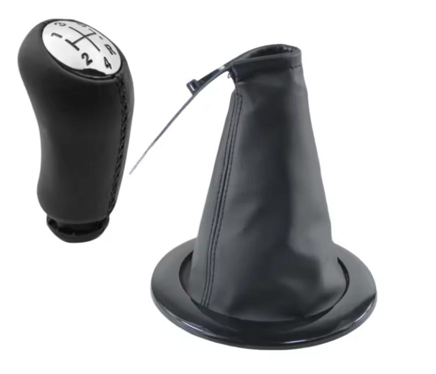 Copri pomello cambio e cuffia, Custodia leva cambio per Renault Megane MK2 Sport Tourer 2002 2003 2004 2005 2006 2007 2008 2009
