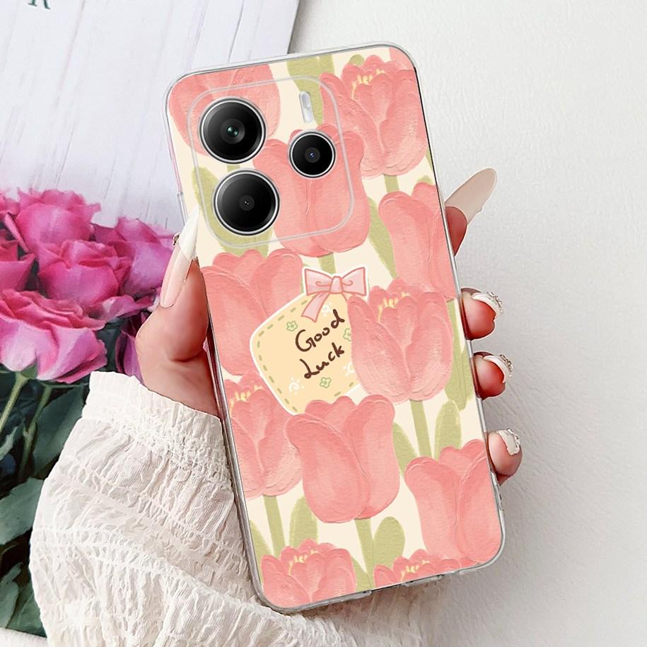 For Cover Xiaomi Redmi Note 14 4G Phone Case Luxury Marble Machine Soft Silicone Slim TPU Funda For Redmi Note 14 4G Note14 Capa