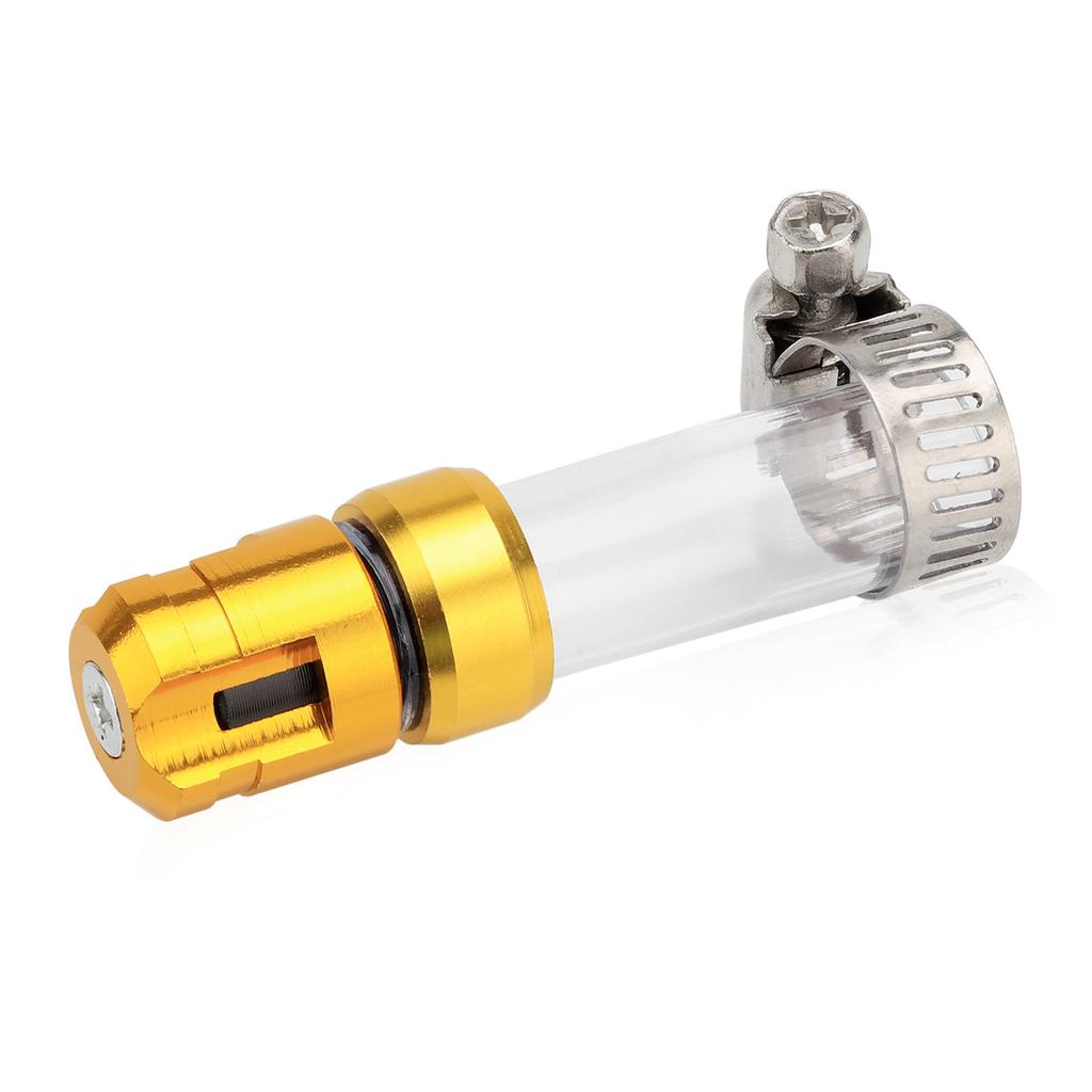 Stylish Motorcycle Air Filter Water Drain Pipe Alloy Plug Antirust Treatments For Enhancing Engine Performances Tuning