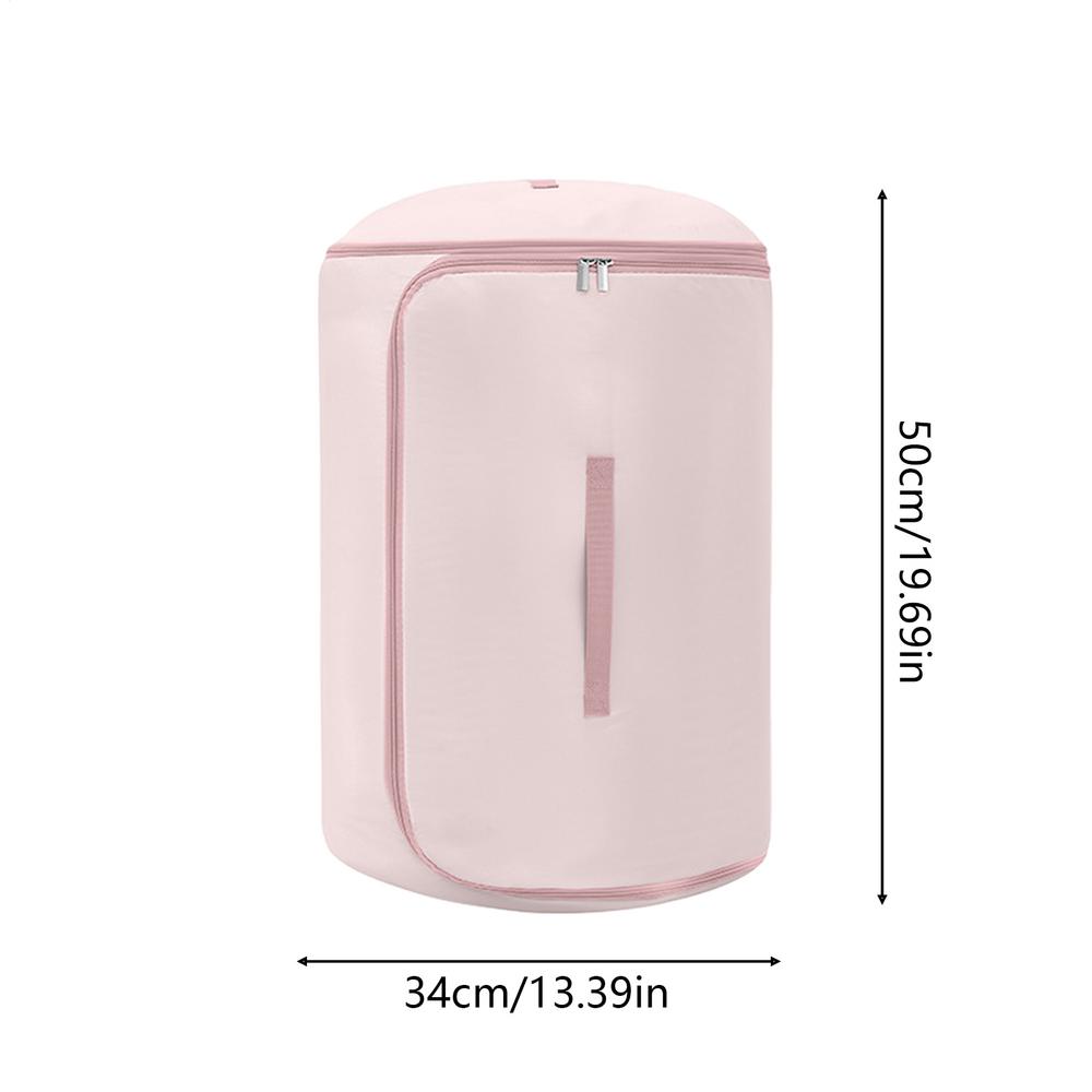 

Comforter Storage Bags Space-Saving Compression Closet Organizer Large Capacity Bedding Storage Bags For Blanket Duvet Pillow S розовый