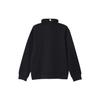 Nike Sweatshirts Men's Black Stand Collar Moderate Regular DQ6698-010