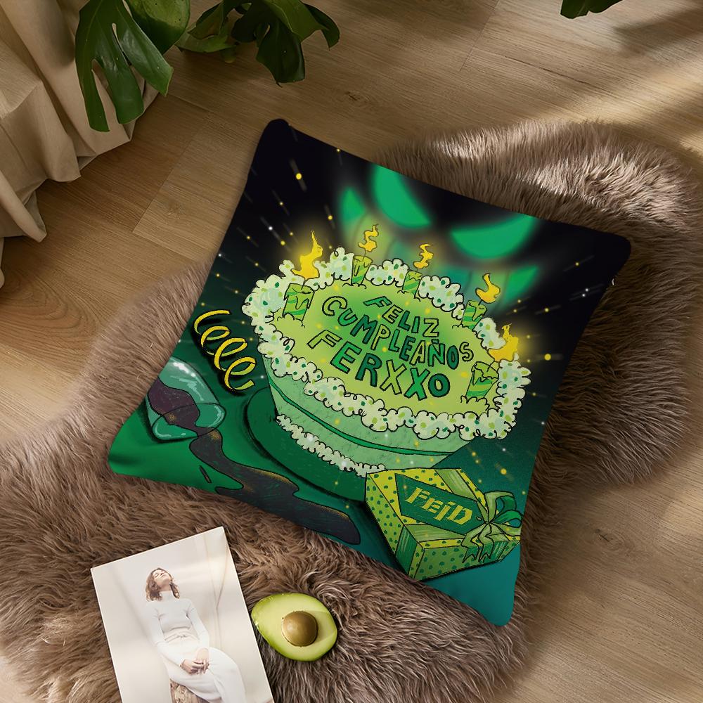 

Наволочка для подушки Ferxxo Feid Singer, акцент для гостиной, поддержка спинки дивана, квадратная подставка для отдыха, компаньон для спокойного сна 40x40CM