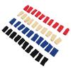 40Pcs Finger Sleeves Elastic Nylon Sports Joint Protector for Basketball Volleyball Red Blue Black Beige