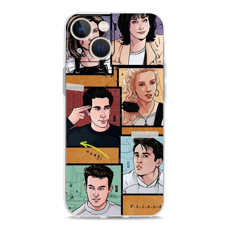 Custodia per Telefono Central Perk Coffee Friends Serie TV Per iPhone 17 16 15 11 12 14 13 Pro Max Mini X XS XR 7 Plus 17E Copertura Antiurto