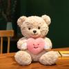 Heart Hug Bear Teddy Bear Doll Plush Toy Love Hug Bear Doll Muppet Valentine's Day Gift