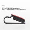 Car Glasses Holder Universal Car Visor Sunglasses Holder Clip Leather Eyeglasses Hanger and Ticket Card Clip Eyeglasses Mount