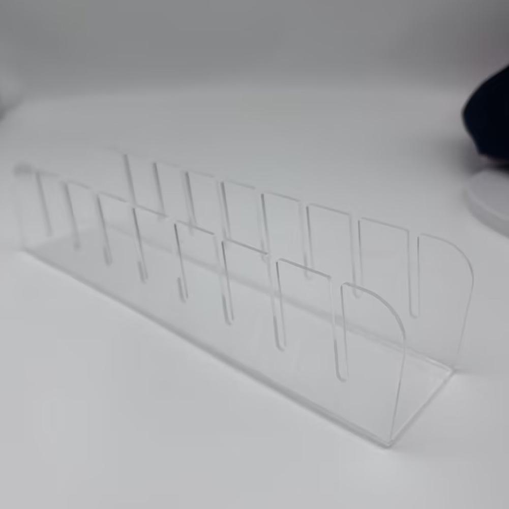 Hat Stand for Baseball Caps Acrylic Baseball Caps Display Organizer Baseball Hat Storage Organizer for Bedroom Closet Dresser