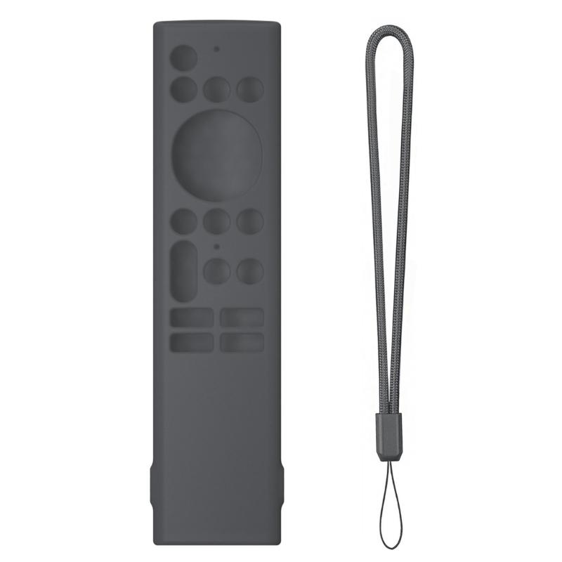 

Silicone Remotes Control Cover For Skyworth TC9010 TV Controller Dustproof Protective Case, Soft And Durability Guard темно-серого